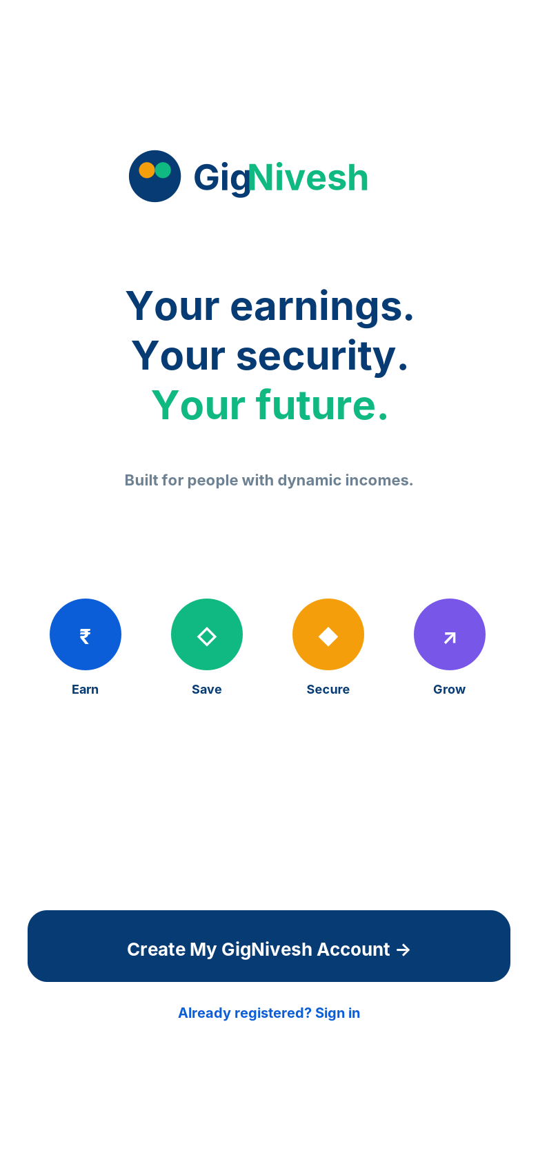 Multi-language Onboarding Screen